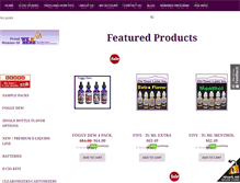 Tablet Screenshot of chi-townvapers.com